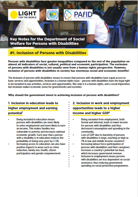 Policy brief 1's cover.